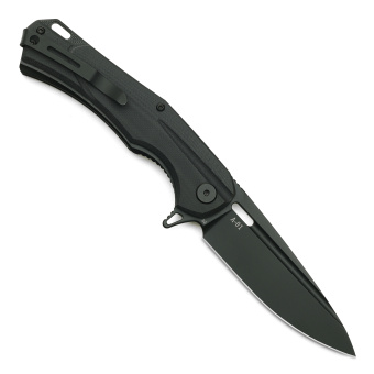 Нож складной ТДК A-01 чёрный DLC
