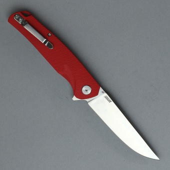 Нож складной ТДК "SHARK" красный